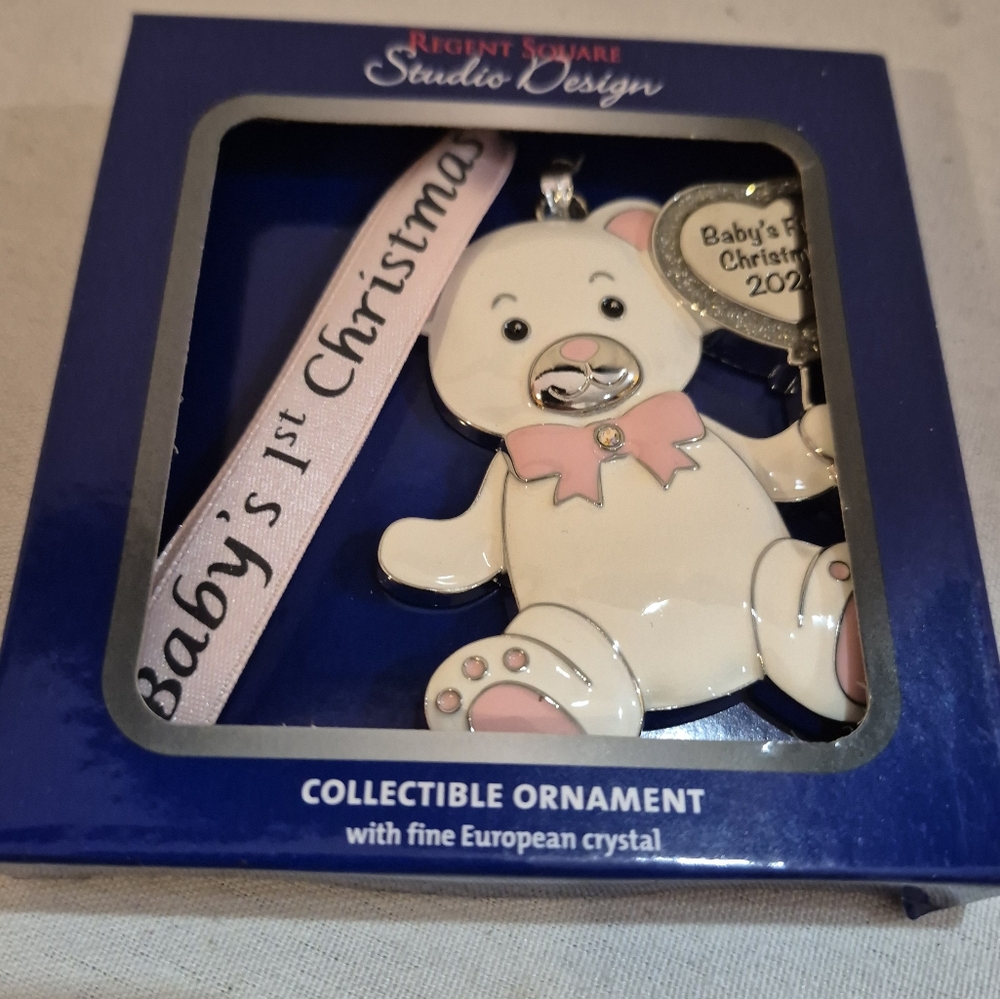 Regent Square Baby's 1st Christmas Ornament